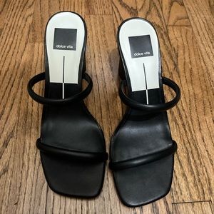 Brand New, Never Worn Dolce Vita Noles Heels In Onyx Size 8